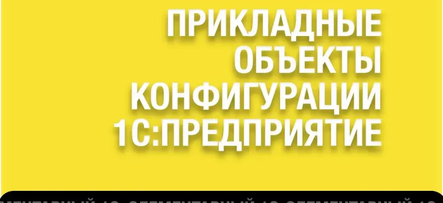 Изображение публикации 1cfullstack.ru - Прикладные объекты конфигурации 1С:Предприятие